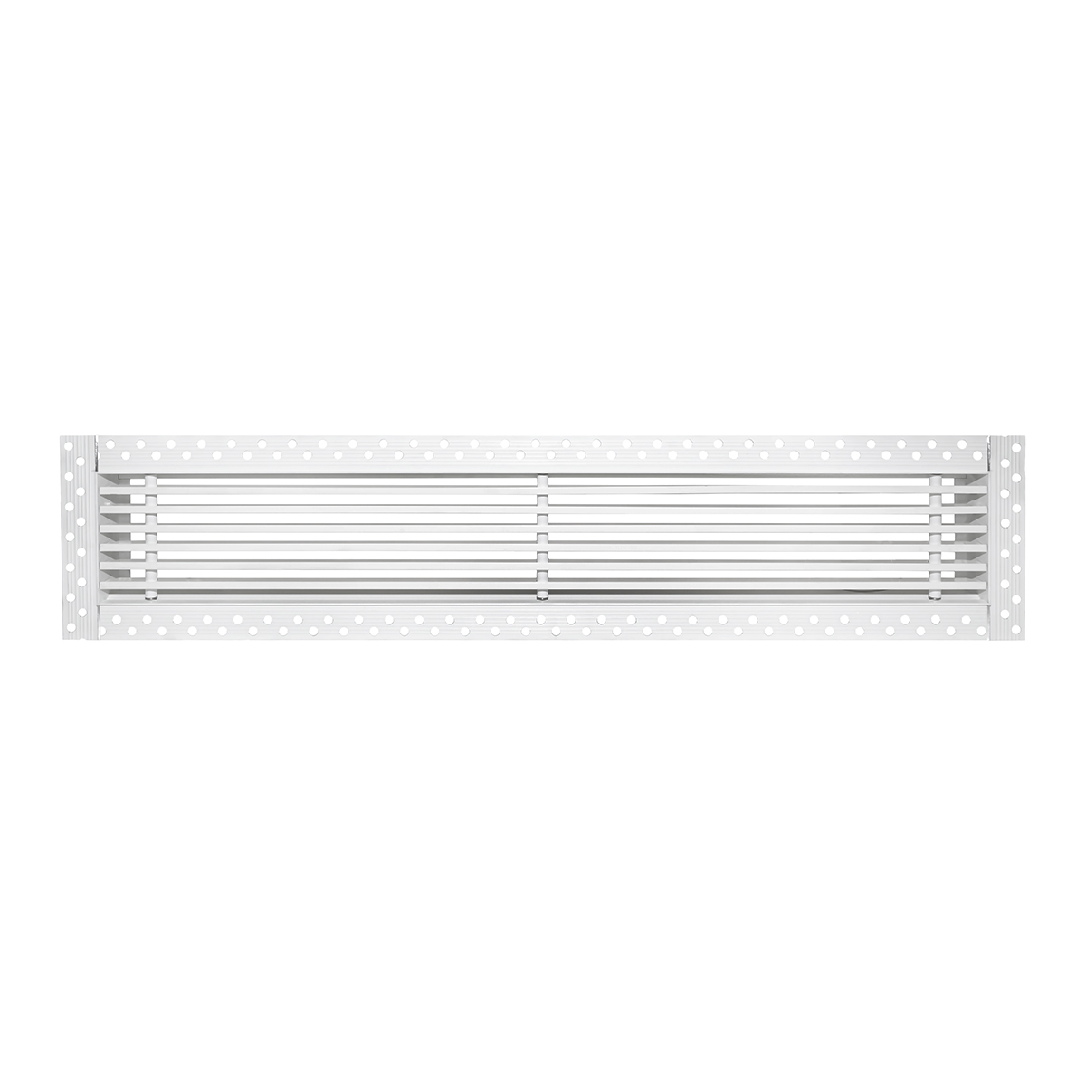 Дизайнерская съемная решетка для скрытого монтажа Brofer FUTURE-10 1000x150 белая